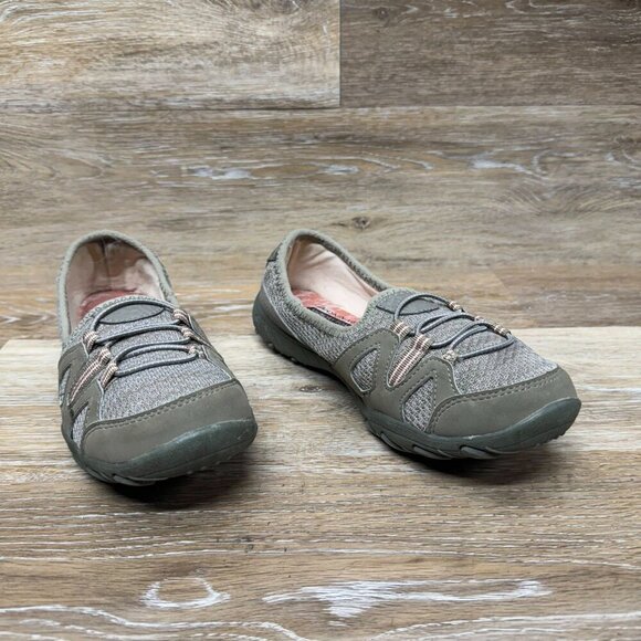 Danskin Now Taupe Gray Memory Foam Walking Shoes Women's Size 7.5 - Picture 6 of 6